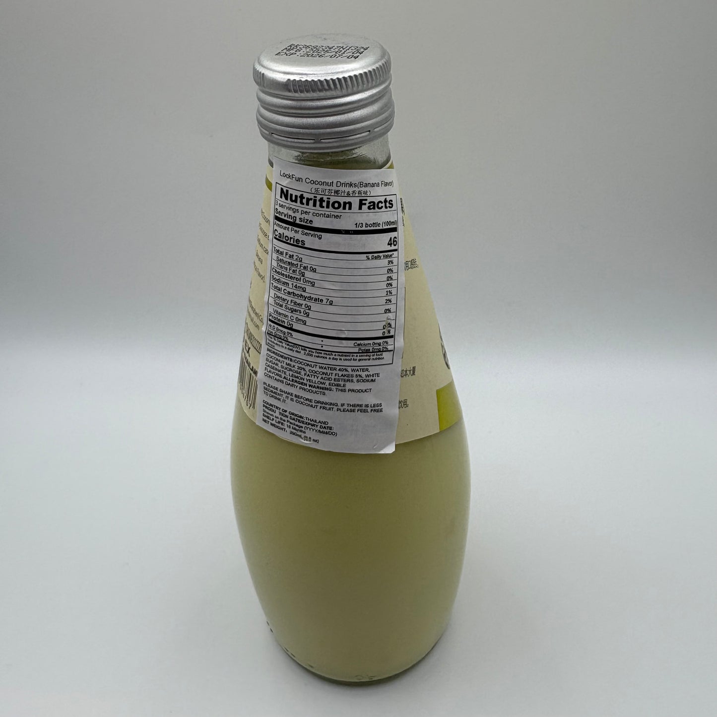 Lock Fun- Coconut Drink- Banana flavour 290ml