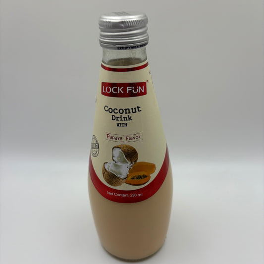 Lock Fun- Coconut Drink- Papaya flavour 290ml