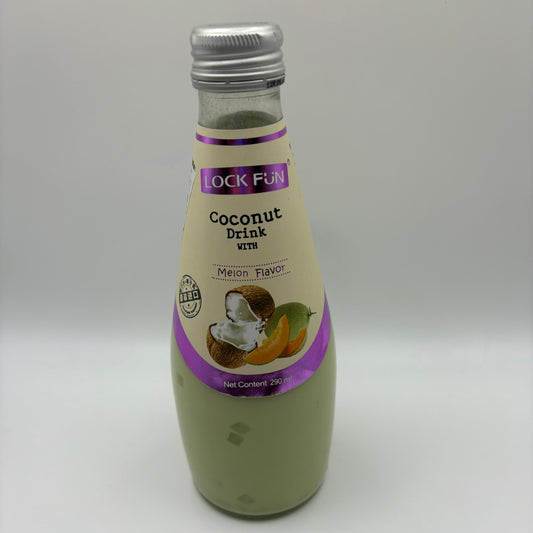 Lock Fun- Coconut Drink- Melon flavour 290ml