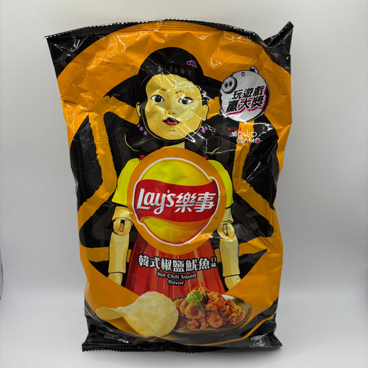 Lays- Hot Chilli Squid flavour 70g (SQUID GAMES)