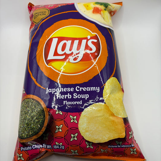Lays- Japanese Creamy Herb Soup 184.2g